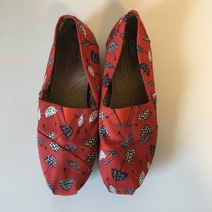 Toms Canvas Shoes Women's 6.5